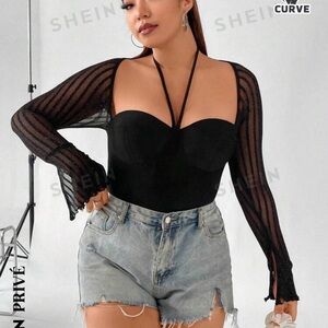 Shein curve bodysuit